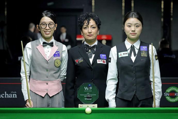 世界杯高清观看-白雨露夺得WSF女子锦标赛冠军,首次登上世界第一